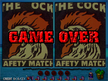 Hidden Catch 2000 - Screenshot - Game Over Image