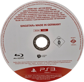 Singstar Made in Germany - Disc Image