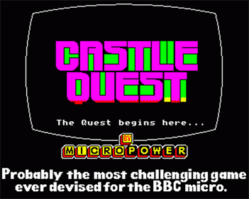 Castle Quest - Screenshot - Game Title Image