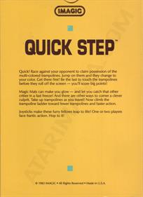 Quick Step - Box - Back Image