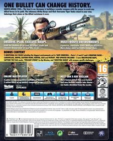 Sniper Elite III - Box - Back Image