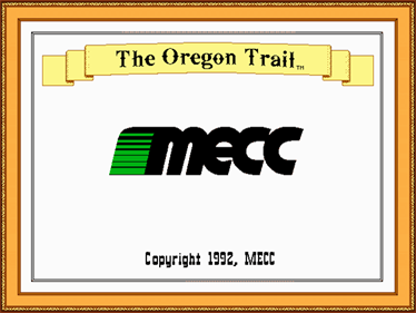 The Oregon Trail: Classic Edition - Screenshot - Game Title Image