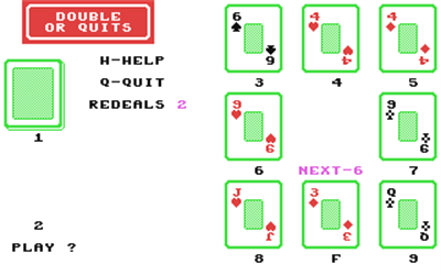 Double or Quits - Screenshot - Gameplay Image