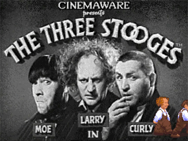 The Three Stooges - Screenshot - Game Title Image