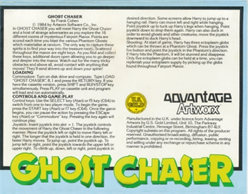 Ghost Chaser - Box - Back Image