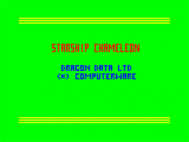 Starship Chameleon - Screenshot - Game Title Image