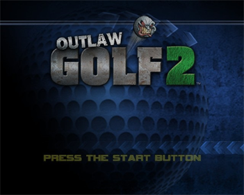 Outlaw Golf 2 - Screenshot - Game Title Image
