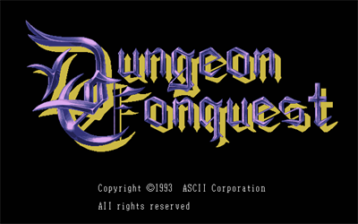 Dungeon Conquest - Screenshot - Game Title Image