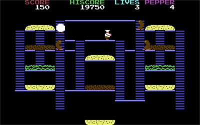 Burger Time '97  - Screenshot - Gameplay Image