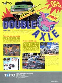 Double Axle - Advertisement Flyer - Front Image