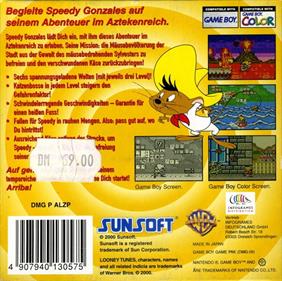 Speedy Gonzales: Aztec Adventure - Box - Back Image