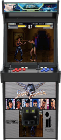 Street Fighter: The Movie - Arcade - Cabinet Image