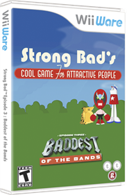 Strong Bad's Cool Game for Attractive People Episode 3: Baddest of the Bands - Box - 3D Image