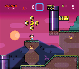 Basic Mario Hack - Screenshot - Gameplay Image