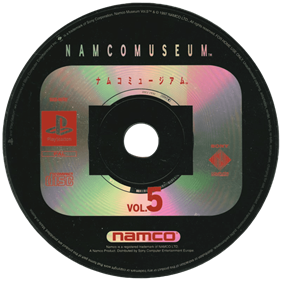 Namco Museum Vol. 5 - Disc Image