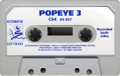 Popeye 3: WrestleCrazy - Cart - Front