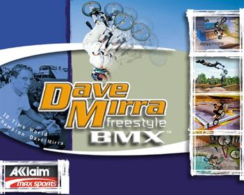 Dave Mirra Freestyle BMX - Fanart - Background Image