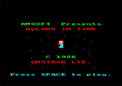 Roland in Time - Screenshot - Game Title Image