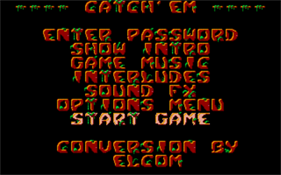 Catch 'Em (1992) - Screenshot - Game Select Image