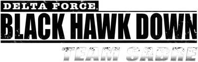 Delta Force: Black Hawk Down: Team Sabre - Clear Logo Image