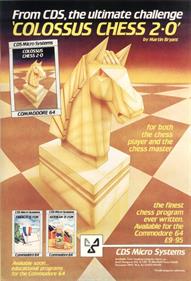 Colossus Chess 2.0 - Advertisement Flyer - Front Image