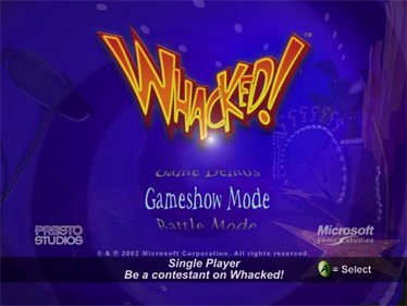 Whacked! - Screenshot - Game Title Image
