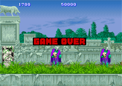 Altered Beast - Screenshot - Game Over Image