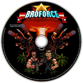 Broforce - Fanart - Disc Image