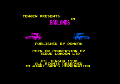 BadLands - Screenshot - Game Title Image