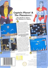 Captain Planet and the Planeteers - Box - Back Image