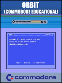 Orbit (Commodore Educational) - Fanart - Box - Front Image
