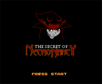 Secret of NecroNancy - Screenshot - Game Title Image