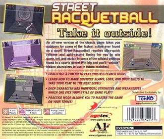Street Racquetball - Box - Back Image