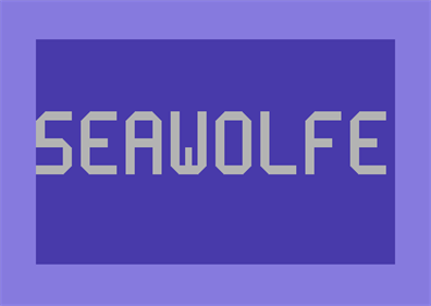 Sea Wolfe - Screenshot - Game Title Image