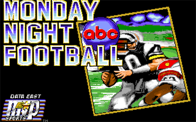 ABC Monday Night Football - Screenshot - Game Title Image
