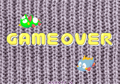 Bubble Memories: The Story of Bubble Bobble III - Screenshot - Game Over Image