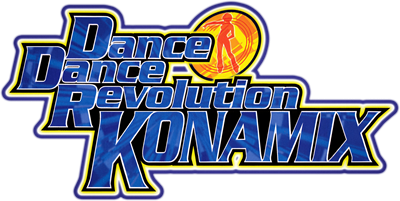 Dance Dance Revolution: Konamix - Clear Logo Image