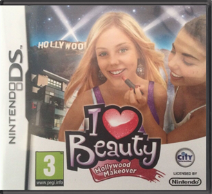 I Love Beauty: Hollywood Makeover - Box - Front - Reconstructed Image