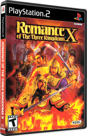 Romance of the Three Kingdoms X - Box - 3D Image