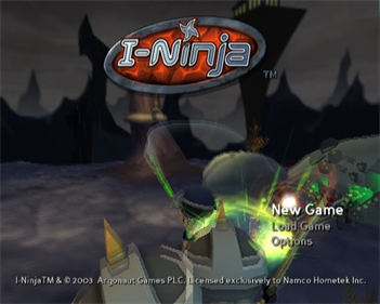 I-Ninja - Screenshot - Game Title Image