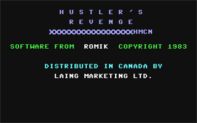 Hustler's Revenge - Screenshot - Game Title Image