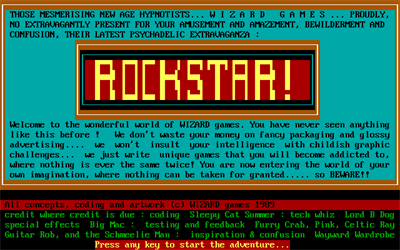 Rockstar! - Screenshot - Game Title Image