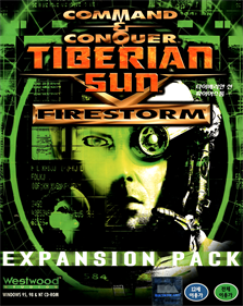 Command & Conquer: Tiberian Sun Firestorm - Box - Front Image