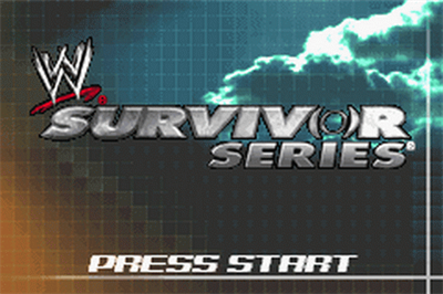 WWE Survivor Series - Screenshot - Game Title Image