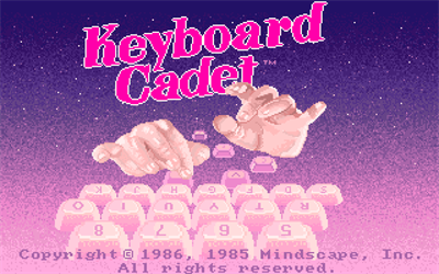 Keyboard Cadet - Screenshot - Game Title Image