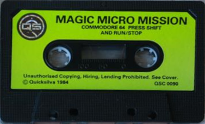 The Magic Micro Mission - Cart - Front Image