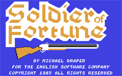 Soldier of Fortune (English Software) - Screenshot - Game Title Image