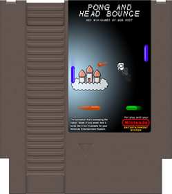 Pong and Head Bounce - Cart - Front Image