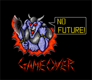 Tecmo Knight - Screenshot - Game Over Image