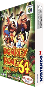 Donkey Kong 64 - Box - 3D Image